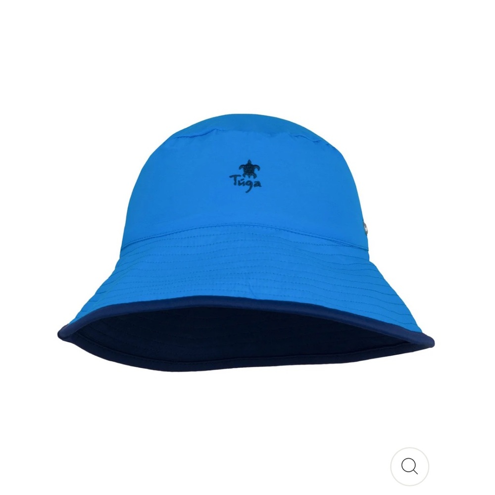 Tuga Reversible Bucket Sun Hat Navy Blue Adjustable